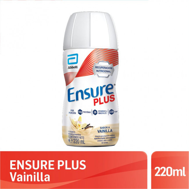 ENSURE PLUS VAINILLA   X220ML