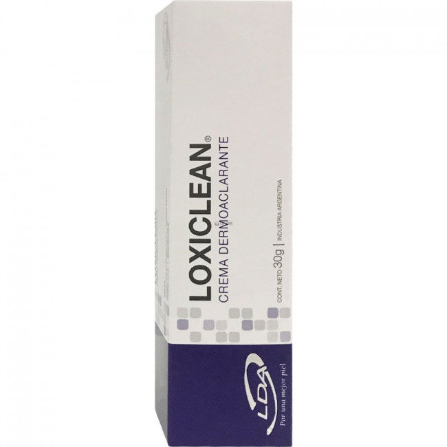 Lda loxiclean dermoaclarante crema, despigmentante, antioxidante, combate y previene la aparición...