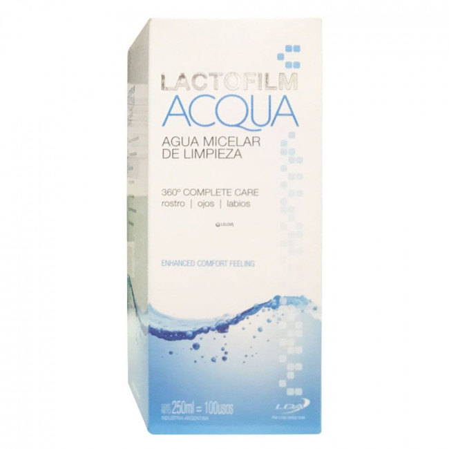 Lda lactofilm acqua micelar x 250ml.