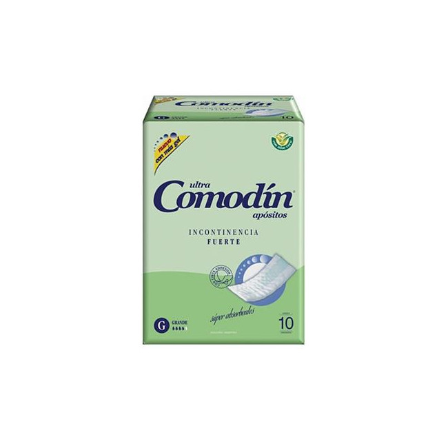 Comodín apósitos para incontinencia fuerte x 10 unidades