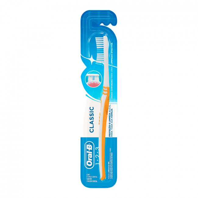Oral b cepillo dental clean clasic x 1 unidad.