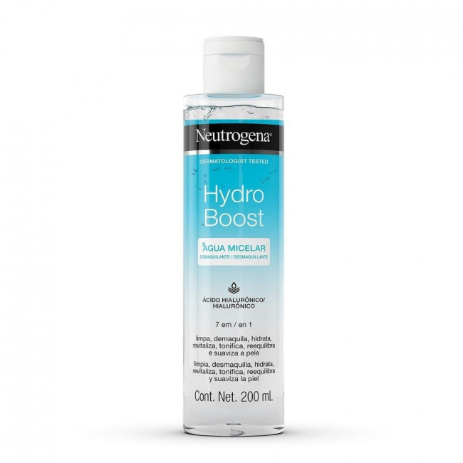 Neutrogena hydro boost agua micelar de limpieza x 200 ml.