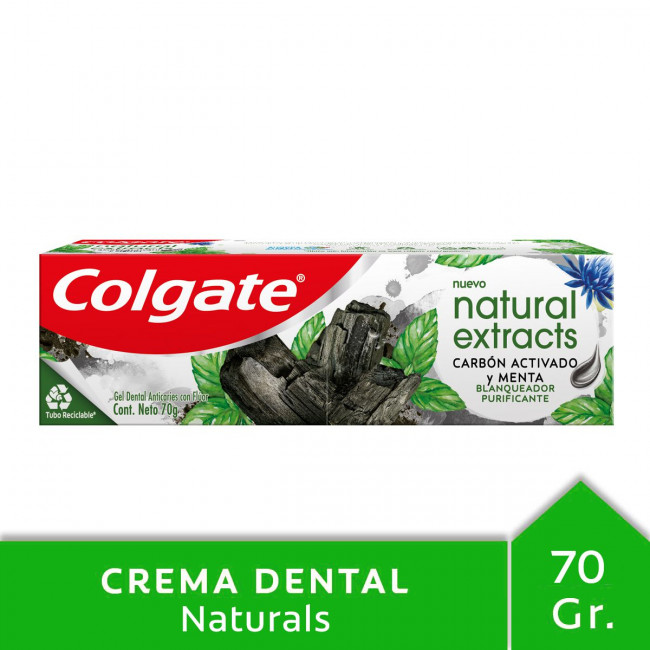 Colgate pasta dental natural carbon x 70gr