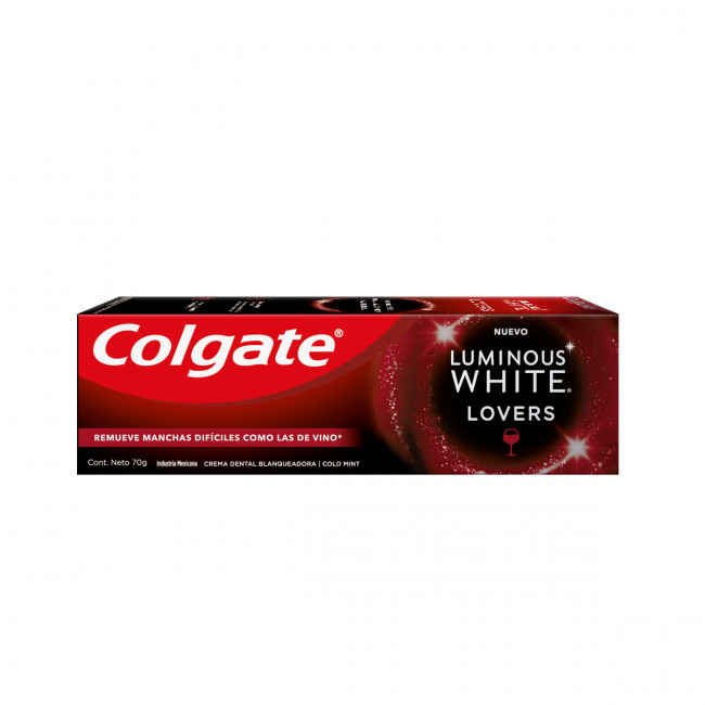 Colgate pasta dental luminous white lovers x70
