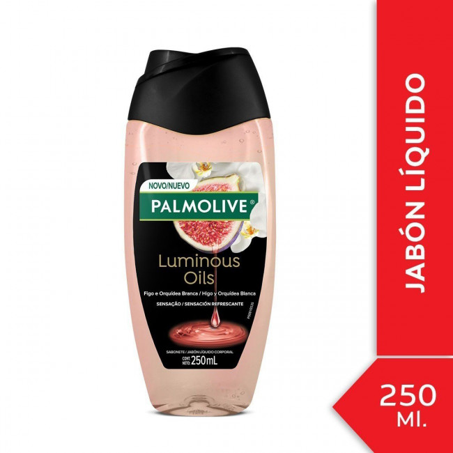 Palmolive gel de ducha luminous higo y orquidea x 250 ml.