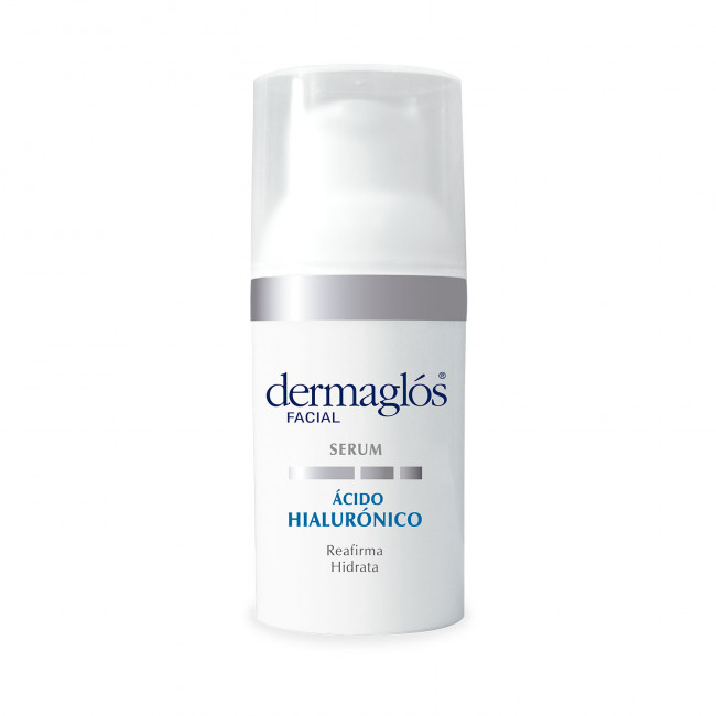 Dermaglos facial serum con ácido hialurónico, reafirma y tonifica, hidrata y aporta elasticidad x...