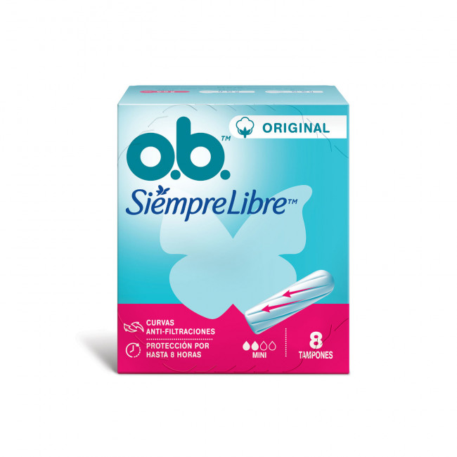 Ob tampones canal medio mini x 8