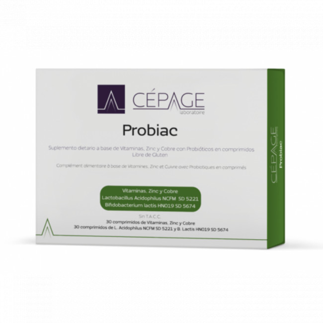 Cepage probiac, complemento al tratamiento del acné x 60 com.