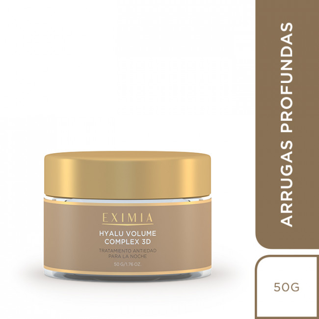 Eximia hyaluvol noche complex 3d crema redensificadora arrugas profundas x 50 ml.