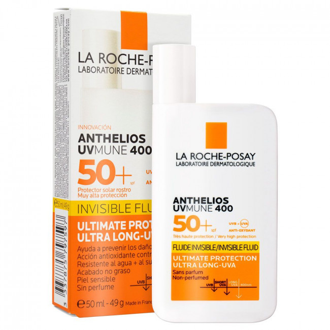 La roche posay anthelios uvmine protector solar fluído factor 50, apta para todo tipo de piel x...