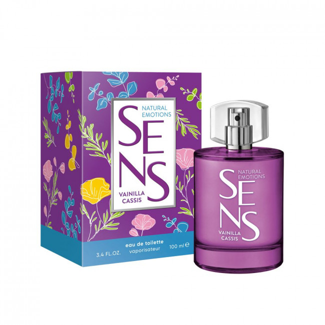 Sens edt natural emotions vainilla cassis x100