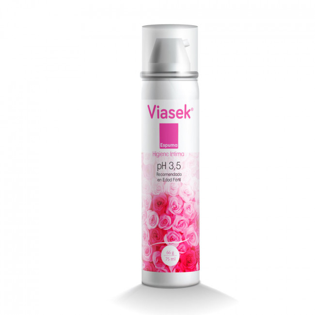 Viasek espuma ph 3.5 aerosol x75ml.