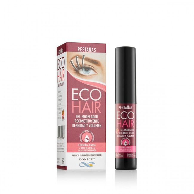Ecohair gel modelador para pestañas, reconstituyente, ayuda al crecimiento, además nutre, engrosa...
