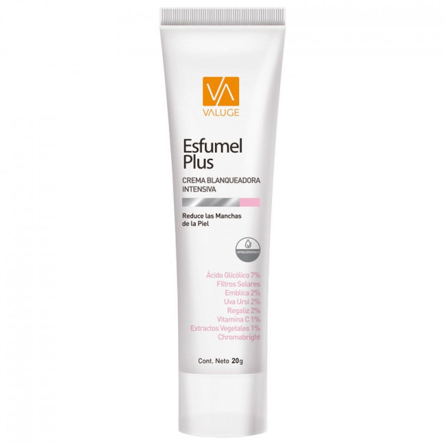 Valuge esfumel plus crema tratamiento de las manchas de la piel asociadas al fotoenvejecimiento o...