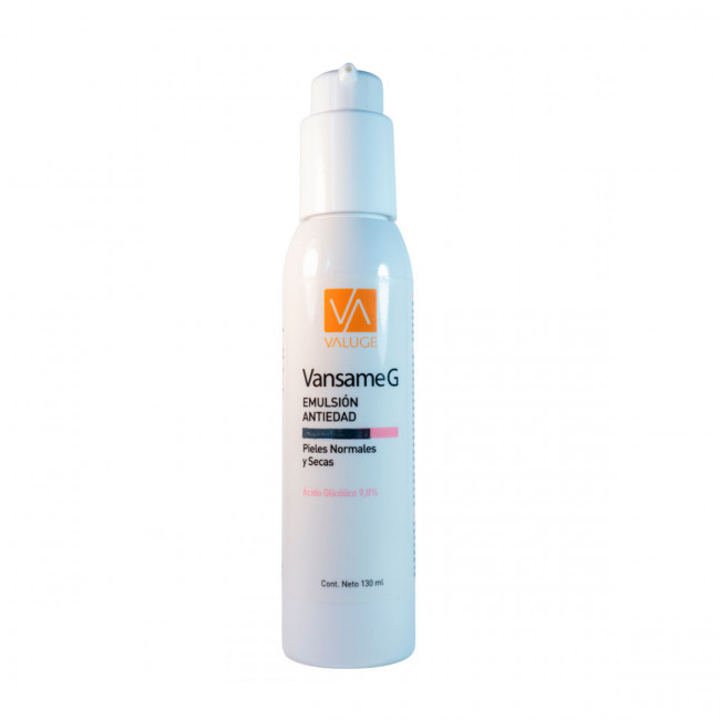 Valuge vansame g emulsión antiage x 130 ml.