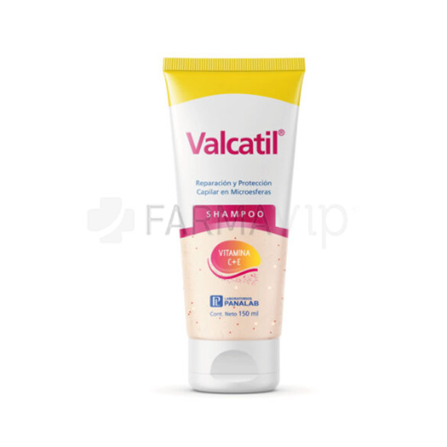 Valcatil shampoo para la caida del cabello pomo x 150 ml.