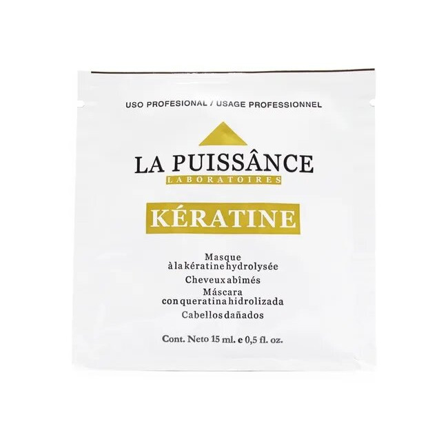 La puissance mascara keratina sachet x 15 ml.