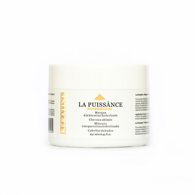 La puissance mascara queratina hidrolizada x 250ml.