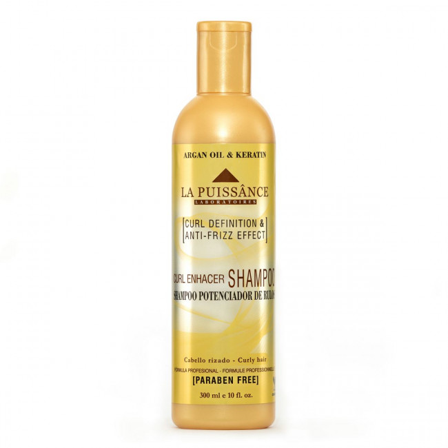 La puissance shampoo activador de rulos x 300ml.