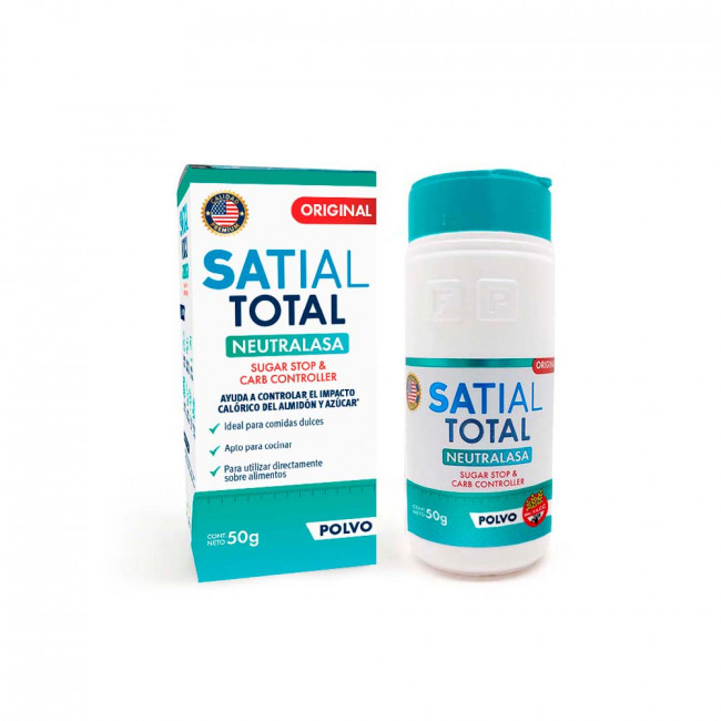 Satial food total con con neutralasa polvo x 50grs.