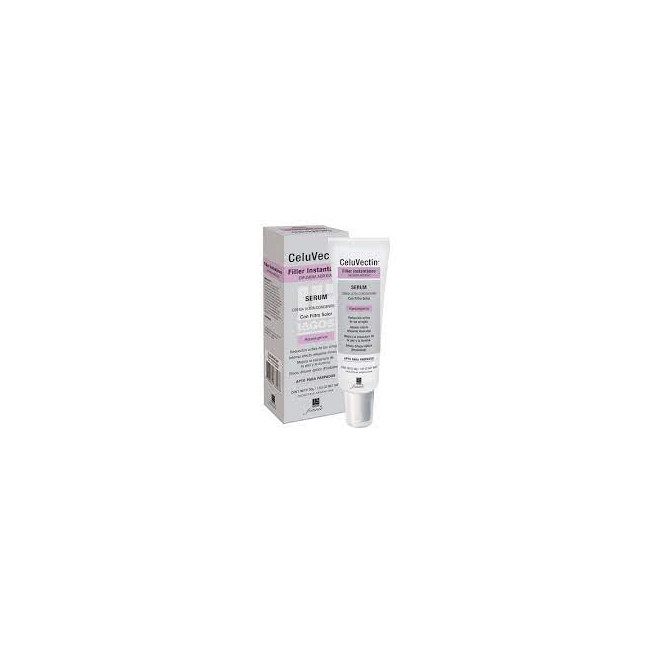 Lagos celuvectin filler instantaneo crema hidratante, antiarrugas, antioxidante, con filtro...