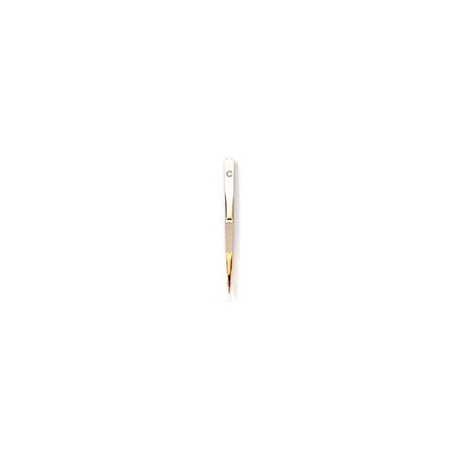 Basiccare 1006 pinza de depilar 1/2 fina.