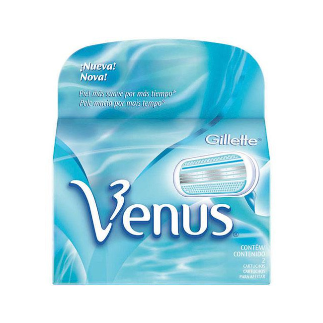 Gillette venus repuestos afeitar x 2